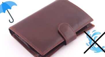 How to waterproof a leather wallet